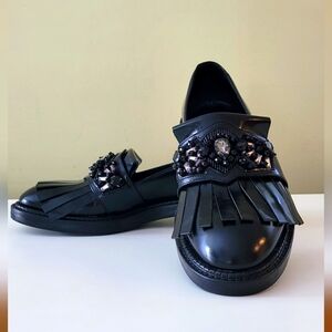 STEVEN by STEVE MADDEN loafers with rhinestones size 37